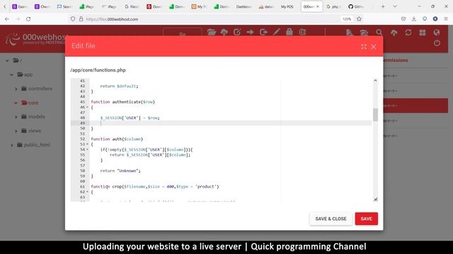 Uploading website to a live server step by step | Free and paid servers | quick programming tutoria смотреть онлайн