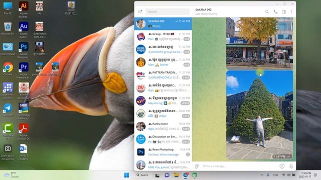 របៀប Send រូបភាព ជា File | Send Image as File in Telegram смотреть онлайн