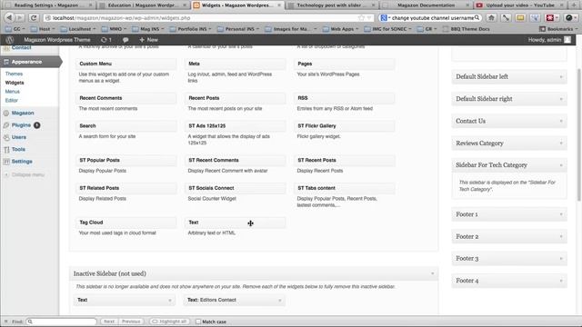 Changing Style For Category - Magazon Wordpress Theme смотреть онлайн