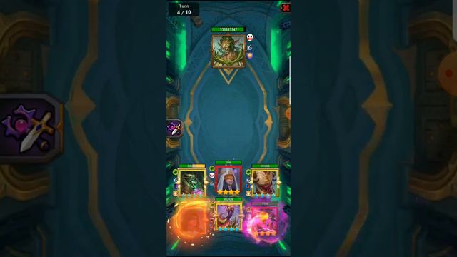 Elf Lair Briar Witch Level 3 vs V35 Peach Hunt Dungeon Crusher - Normal attack смотреть онлайн