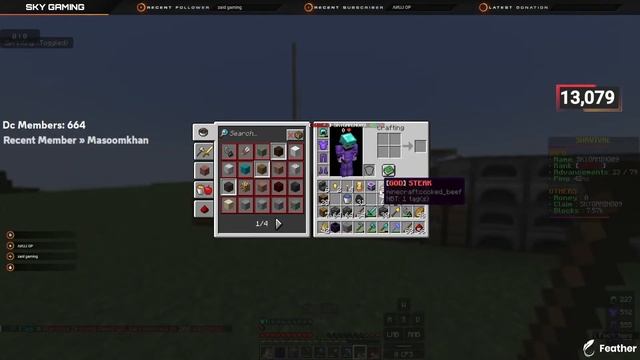 MINECRAFT LIVE | SURVIVAL SMP JAVA+BEDROCK JOIN NOW 24/7 SERVER #minecraft смотреть онлайн