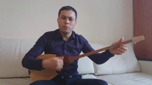 Song in KAZAKH. Astana Kazakhstan.  Әдемі-ау әні.домбыра. Казахская песня Адемау на домбре.