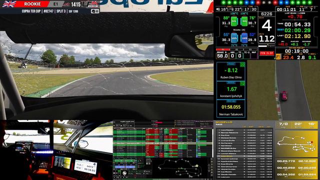 Assetto Corsa Cupra TCR @ Mugello onboard with Adam LFM #82747 смотреть онлайн