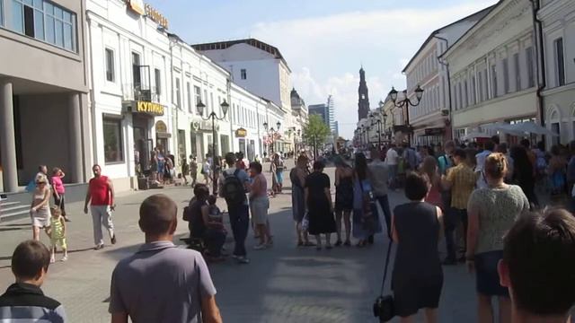 Точка отсчета на ул.Баумана...Казань...Kazan Russia смотреть онлайн