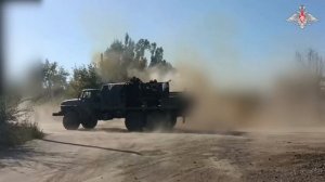 Боевая работа с применением ЗПУ-4 и С-60