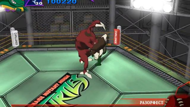 TMNT 2003 Прохождение режима состязания за Рафаэля