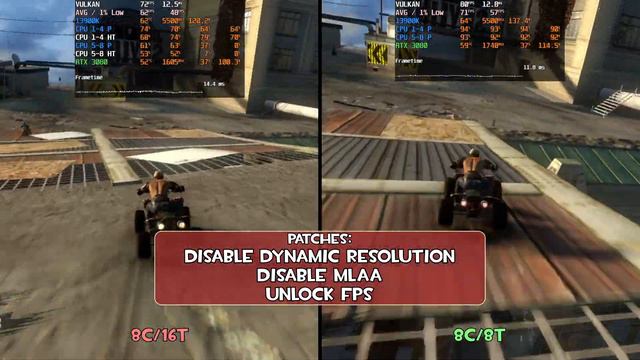 [RPCS3-v0.0.30] 8c16t vs 8c8t | i9-13900K смотреть онлайн