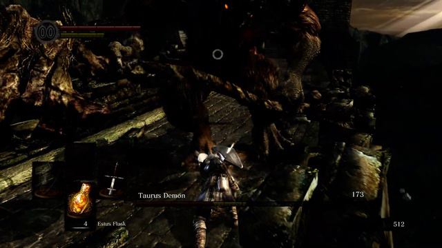 Dark Souls Remastered - Taurus Demon Easy Kill Strategy with Zweihander PC 4K смотреть онлайн