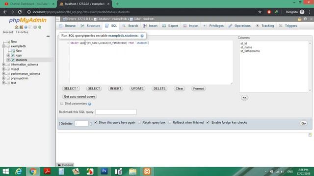 How To Convert Text To UpperCase | MYSQL | By SYED I.T SOLUTIONS © | Urdu смотреть онлайн