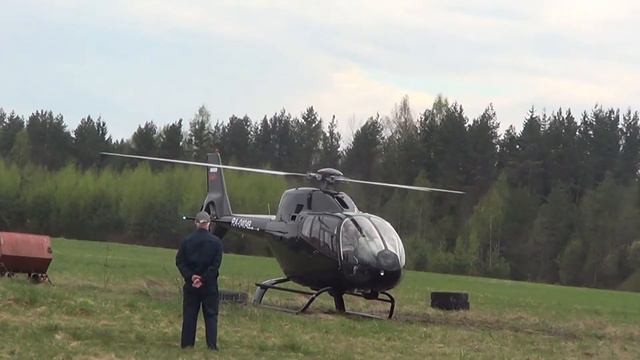 взлет вертолета