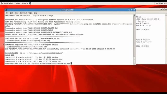 Transportable Tablespace in Oracle - TTS - Database Migration Using TTS Simple Steps смотреть онлайн