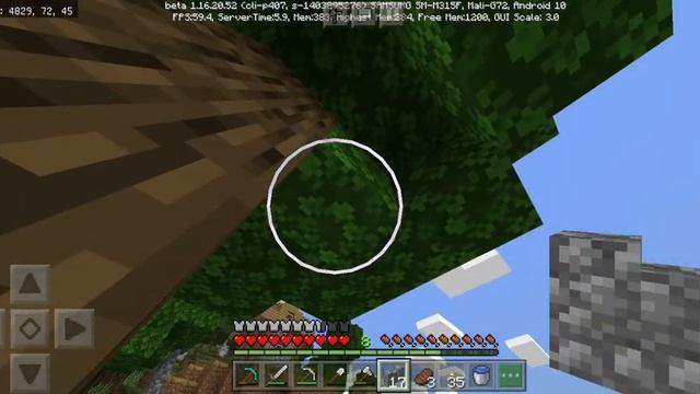 Майнкрафт выжывание #8 1.16.0 на телефоне. смотреть онлайн