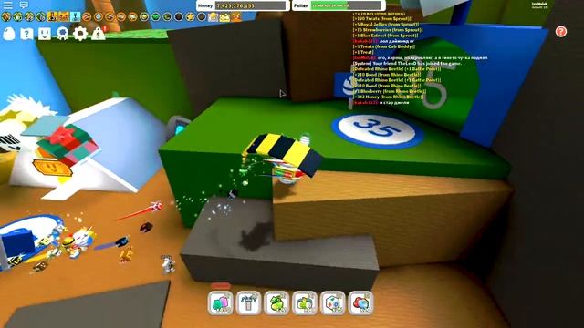 Мифический росток в Bee Swarm Simulator смотреть онлайн