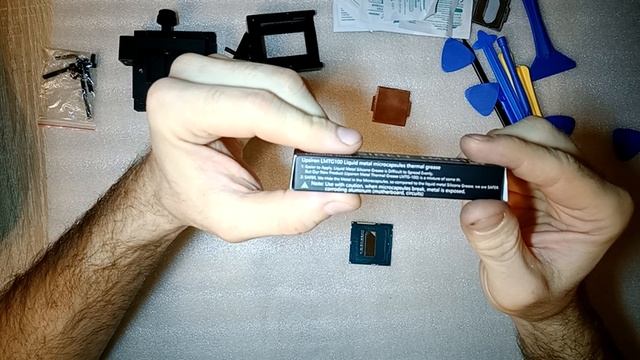 How to delid a CPU, i7-4790K, IHS replacing to copper IHS. UPSIREN LMTG-100 thermal grease! смотреть онлайн