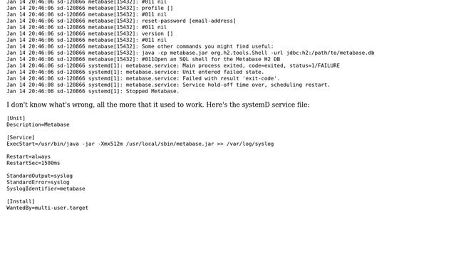 DevOps & SysAdmins: Java service fails to start w/ SystemD while it works on the CLI смотреть онлайн