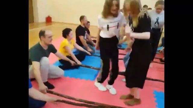 Игры "Отцы и дети" и кадриль Костоломка г.Мегион смотреть онлайн