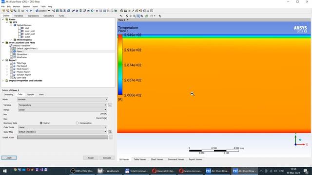 ANSYS CFX Расчет течения закрученного течения между 2 цилиндрами Урок 2 смотреть онлайн