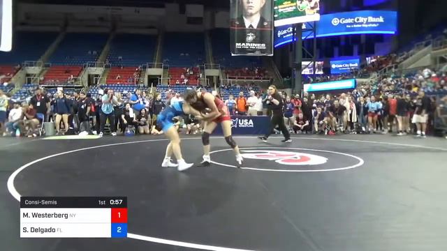 138 Lbs Consolation - Madison Westerberg, New York Vs Sofia Delgado, Florida 187c смотреть онлайн