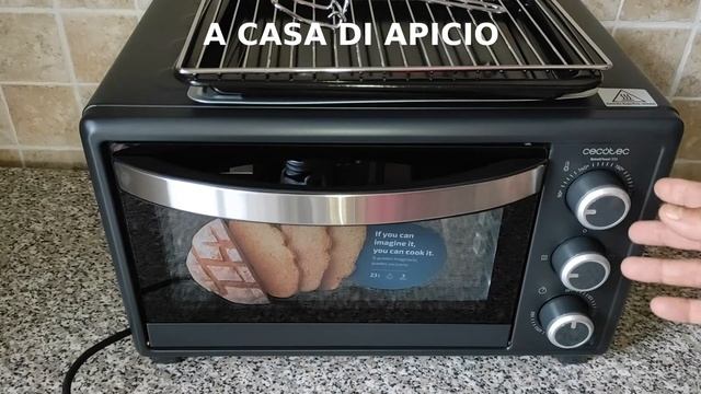 Fornetto da tavola cecotec modello bake&toast 550 смотреть онлайн