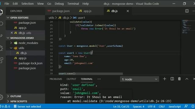 Node.js MongoDB Tutorial | Writing CRUD App with NodeJs, Express and MongoDB смотреть онлайн