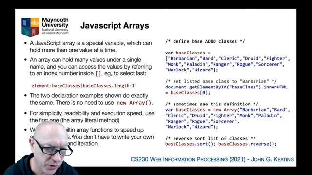 CS230 Web Information Processing смотреть онлайн