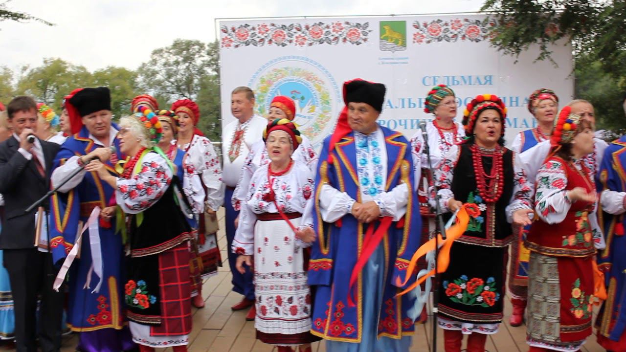 Розпрягайте хлопці коней(Седьмая Дальневосточная Сороченская ярмарка 2017г г.Владивосток) смотреть онлайн