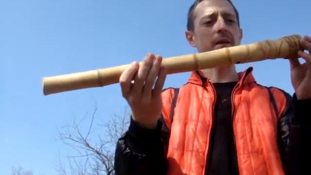 6-holes Shakuhachi "D". 6-дырочная Сякухати "Ре". Part 1. смотреть онлайн