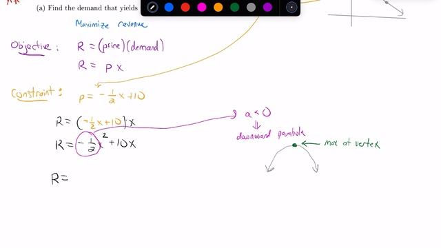 4.2 Maximum and Minimum || Maximize Revenue || Precalculus смотреть онлайн