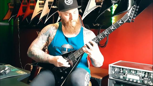 Jackson Matt Tuck Signature Rhoads With Fishman Fluence KSE Pickups Demo/Metalcore Medley смотреть онлайн