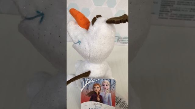 Мягкая игрушка Олаф (Olaf mini bean) смотреть онлайн