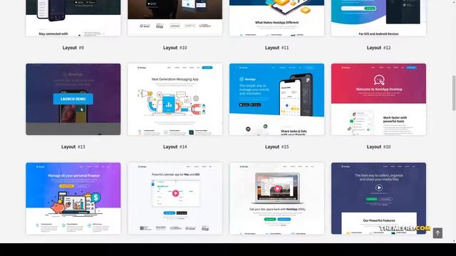 NextApp - App Landing WordPress Theme app landing template app template Easy Create Website смотреть онлайн