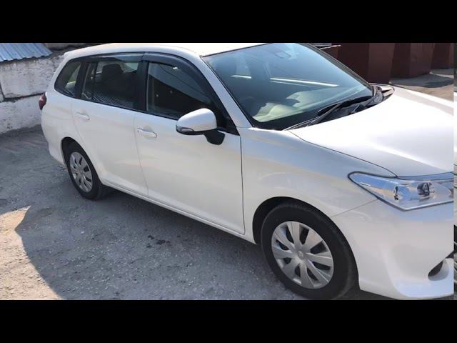 Toyota Corolla Fielder 2016 год, аукционная оценка 4 B|B, пробег: 46000км. смотреть онлайн