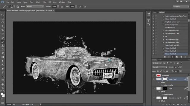 Graphitum - Charcoal sketch photoshop action free download смотреть онлайн