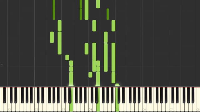 How to play The Unforgiven by Metallica on piano - Piano Cover - Synthesia Tutorial смотреть онлайн
