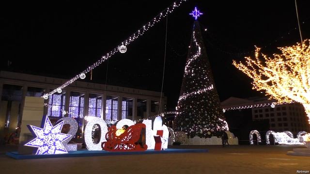 Минск новогодний (27.12.2020) С Новым 2021 годом! Новогодние елки в Минске смотреть онлайн