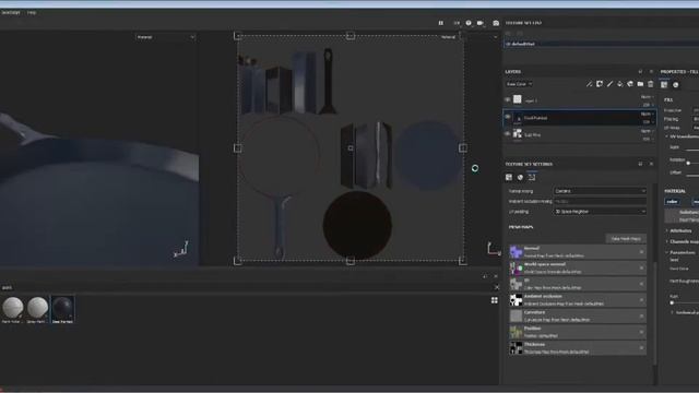 Сковорода в Maya & ZBrush & Substance painter [Простые объекты] смотреть онлайн