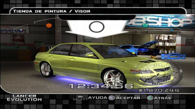 Midnight Club 3 - Mitsubishi Lancer Evolution Fast & Furious смотреть онлайн