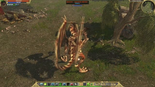 Titan Quest. Фарм босса Драколич. Эпос. 100 заходов. Обзор лута.