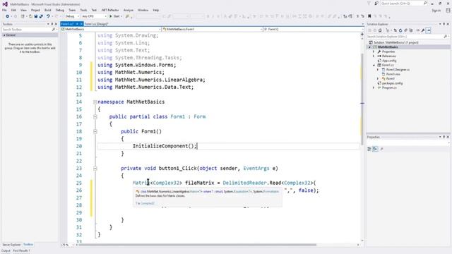 Matrices in C# смотреть онлайн