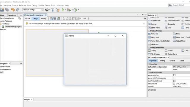 Programación en Java Swing primeros pasos Netbeans Parte 1 смотреть онлайн