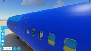 Roblox Cabin Crew Simulator - Crash Landing on Boeing 757