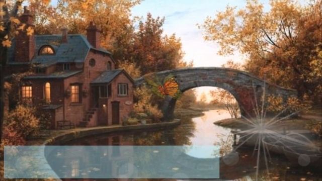 Пусть осень вдохновляет. Красивая Видео Открытка про Осень. Стихи под красивую музыку. смотреть онлайн
