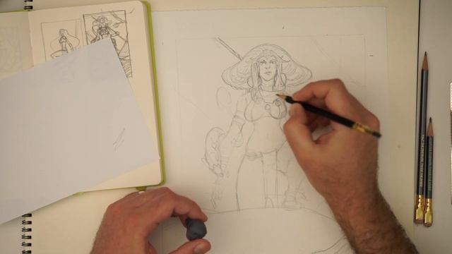 Art Ritual 17: Forest Dweller (Real Time Sketching Tutorial) смотреть онлайн
