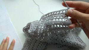 МК: Простая футболка крючком / Часть 2