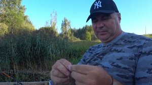 Монтаж с бусиной на который я ловлю