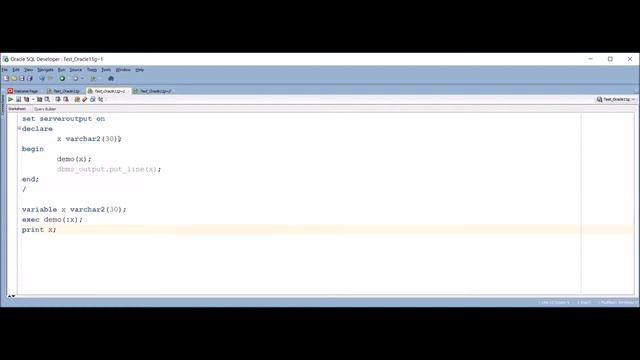 Tutorial 8: PLSQL Procedure смотреть онлайн