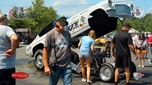 NOSTALGIA FUNNY CAR RACING | ISLAND, NJ #dragracing смотреть онлайн