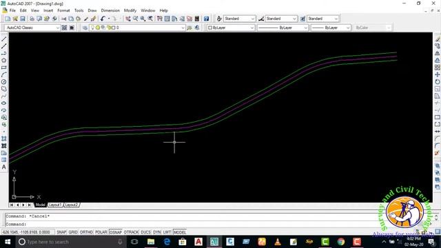 How to create double offset very easy in Auto Cad Use LispAutocad Lisp Offset Section смотреть онлайн
