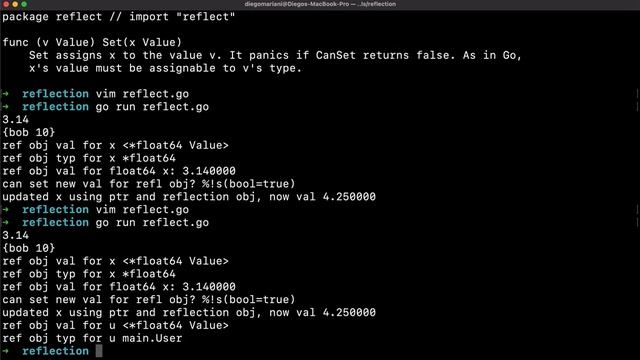 Go (Golang) Reflection Tutorial смотреть онлайн