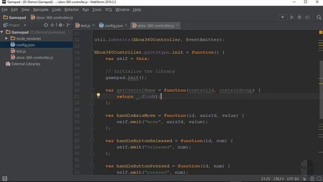 Building a Node.js Xbox 360 Controller Module [Part 4]: Mapping Controls смотреть онлайн